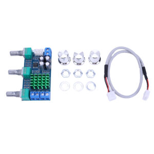 TPA3116D2 Digital Audio Power Amplifier Sound Board 2*80W Power Amplifier Board Dual Channel High and Bass Adjustment