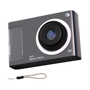 1-2PCS 48MP HD Mini Camera 2.4in IPS Display 16X Zoom Kids Camera 4K Video Camera Student Selfie Camera for Kids Students Teens