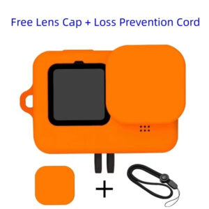 For Gopro Hero 11 10 Black Soft Silicone Case for Go pro Hero 10 9 Silicone Protective Full Cover Shell Camera Accessories