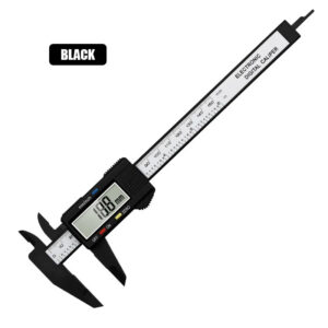 Vernier Caliper 0-150mm 6 inch Measuring Tool Plastic/Stainless Steel LCD Digital Electronic Carbon Fiber Ruler