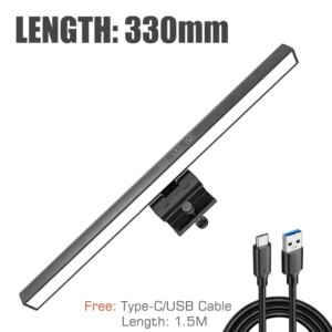 LED Desk Lamp Monitor Light Bar PC Computer Dimmable Screen Light 33cm 50cm Office Study Reading Hanging Table Lamp USB Powered
