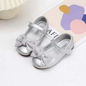 Girls shoes spring and autumn new soft-soled baby shoes bow children’s little girl princess shoes
