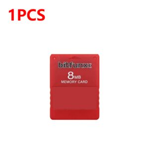 1/2PCS FMCB 1.966 Memory Card For Sony PS2 8MB Free McBoot Card Program Game Data Console Cards Program Cards Various Colors Red