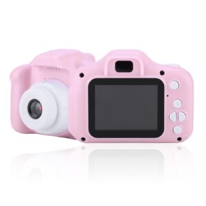Mini Portable 2.0 Inch IPS Color Screen Children’s Digital Camera HD 1080P Camera(Blue)