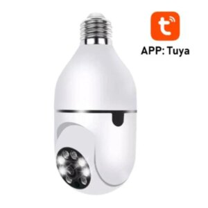 1/2/4 Pcs E27 Bulb Camera Wifi 1080P Tuya Full Color Automatic Human Tracking Night Vision Home Security Surveillance Cameras