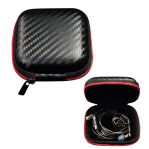 Wireless Headset Storage Box EVA Earphone Charging Cable Storage Case Anti-Pressure Wear-resistant Anti-fall Protection Pouch