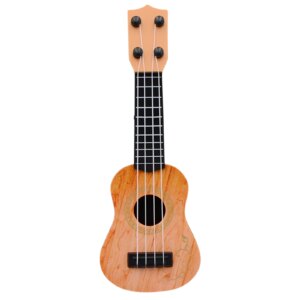 Kids Classical Ukulele Guitar Toy Lightweight Early Education Small Guitar Party Supplies Adjustable for Children Holiday Gifts