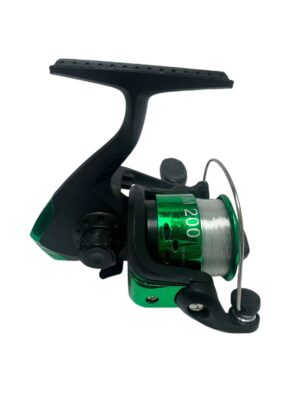 Fishing Wheel Accessories 200 Type Small Fishing Wheel with Line, Fishing Wheel Spinning Wheel, Rocker Arm Bearing, Sea Rod Whee