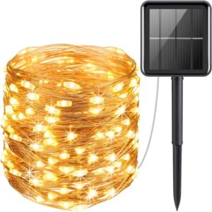Solar LED Light Outdoor Waterproof Fairy Garland String Light Halloween Party Decoration Christmas Lights Festival Accessories