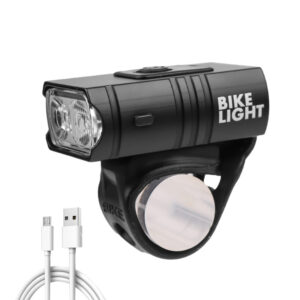Rainproof Bicycle Front Light 10W 6 Modes USB Rechargeable Mountain Road Bike Front Lamp Waterproof Cycling Headlamp Flashlight