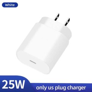 Original PD 25W USB C Charger Quick Charge 3.0 Super Fast Charging With Type C Cable For Samsung Galaxy S23 S22 S21Ultra Note 20