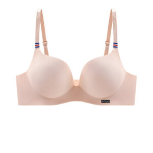 Girl Seamless Bras Comfort Wireless Underwear Women’s No Steel Ring Bralette 3/4 Cup Glossy Bra Female Lingerie Japanese Style