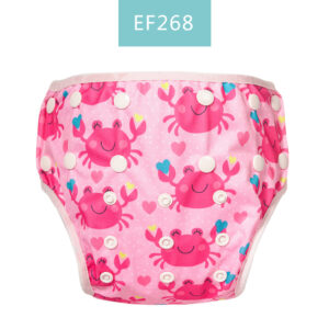 HappyFlute 1PC Baby Summer Breathable Mesh Fabric Adjustable Pool Pant Swimming Pool Diaper Cover Reusable Washable Baby Nappy