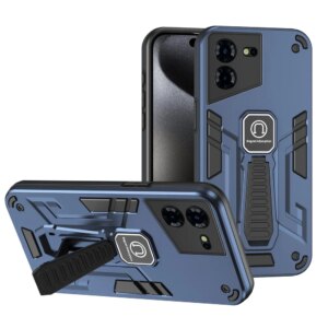 Dual Layer Shockproof Fall Support Armor Shell For Tecno POVA 5 Pro 4 3 POVA Neo 3 Tecno POP 7 Pro 6 Go 5 Pro Fingerprint 4G 5G