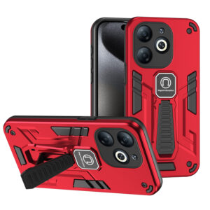 Multi-functional Armor Magnetic Stand phone Case for Infinix Smart 8 7 6 5 Plus Hot 30 Play 30i 20S 20i 11S NFC Note 30 Zero 30
