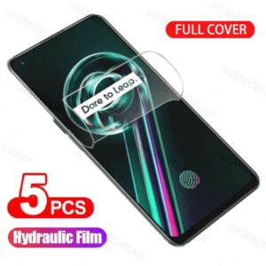 5Pcs Hydrogel Film For Realme 8 9 7 10 11 12 Pro Plus 9i 8i Camera Screen Protector For Realme C67 C55 C33 C21Y C25S C53 Note 50