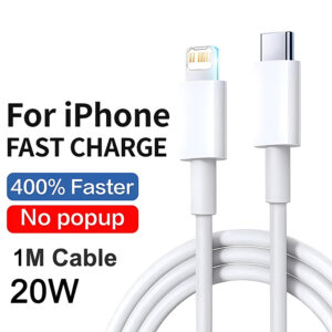 20W PD Charger Fast Charging USB C Type-C Cable For Apple iPhone 15 14 13 12 11 Pro Max Charge Data Wire Cord Phone Accessories
