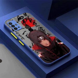 Phone Case for Samsung Galaxy A51 A71 A30 A70 A20s A10 A10s A01 A02 A04 A02s A50 A03 Core Cover Narutos-Akatsukis-Cloud