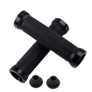 Anti Slip BMX Bicycle Grips MTB Rubber Bilateral Lock Cycling Bikes Handlebar Grips Cycling Handlebar Sleeve Bike Accessories