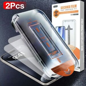 2pcs Screen Protector Tempered Glass For IPhone 15 14 13 12 11 Pro Max PLUS Protective Glass IPhone X XR XS Max14 15 Plus