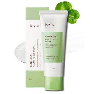 Centella Calming Gel Vegan Non-Sticky Moisturizing Care W/Centella Asiatica Tree Soothes Acne Rosacea Oily Sensitive Skin 60ml