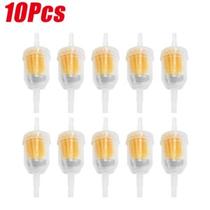 10PCS Universal Motorcycle Fuel Filter Motorcycle Engine Inline Carb Gasoline Fuel Gas Filter Motorbike Motor Oil Filters