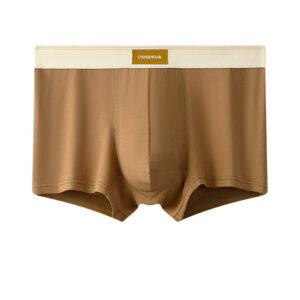 Men’s Underwear Cotton Men Boxer Shorts Solid Color Breathable Underpants U Convex Lingerie New Style Fashion Men Underpants