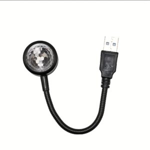 vehicle LED Starry Sky Night Light, USB Powered Galaxy Star Projector, Lamp for Car Roof, Room, Ceiling Decor, Plug and Play