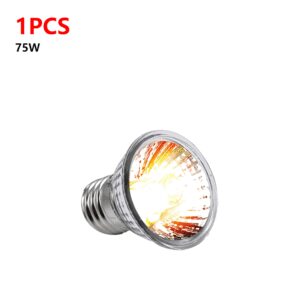 1/3/5/6/8/10PCS UVA UVB Reptile Heating Light Bulb 25/50/75W Snake Turtle Pet Full Spectrum Basking UV Light Bulbs Heating Light