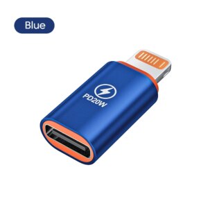 1-4Pcs PD20W USB Type C To Lightning OTG Adapter for iOS Lightning Male to Type C Female Connector Converter for iPhone iPad