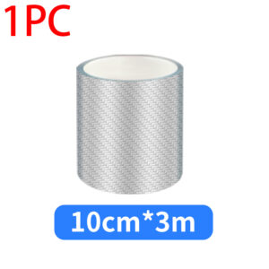 SEAMETAL Carbon Fiber Car Sticker Door Edge Transparent Film Anti Scratch Auto Door Sill Protector for Bumper Trunk Household Ca