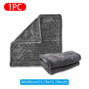 Car Wash Towel 1200GSM Double Sided Towel Car Detailing Twisted Braid Cloth Super Absorbent Rag for Car Home Washing Accessories