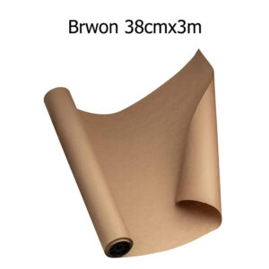 Kraft Paper Brown Ideal for Gift Wrapping Packing Roll for Moving Art Craft Shipping Floor Covering Wall 100% Recycled Material