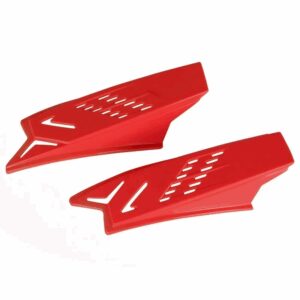 2Pcs/Pack Helmet Horns Motorcycle Modification Accessories Cool Adhesive ABS Stylish for Supplies
