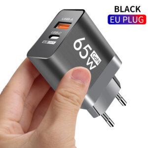 65W GaN PD Charger USB C Fast Charging Adapter for iPhone 15 14 pro max Xiaomi 14 Samsung Huawei Redmi Quick Charge Wall Charger