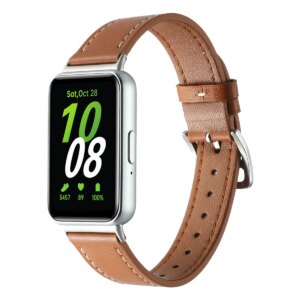 Leather Strap For Samsung Galaxy Fit 3 Smart Watch Band Accessories Replace Belt Wristband For Galaxy Fit 3 Bracelet