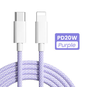 PD 20W USB Cable For iPhone Type C Charger Fast Charging Cable For iPhone 13 Pro Max USB C Data Wire Cord 0.3/1/1.5/2M