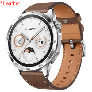 22mm 20mm Leather Strap For HUAWEI WATCH GT 4 46mm WATCH 4 Pro GT 3 GT2 Pro 42mm Buds Band Watchbands Soft Replacement Wristband