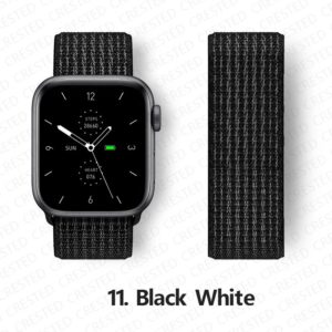 Nylon Strap For Apple watch bands 44mm 40mm 49mm 41mm 45mm 42mm 38mm correa Bracelet iWatch Series 7 6 5 4 3 se 8 9 ultra 2 band