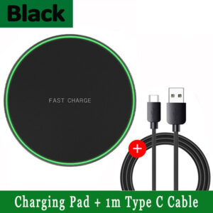60W Fast Wireless Charger Pad for iPhone 14 13 12 11 Pro Max Samsung Galaxy S22 S21 S20 S10 S9 Xiaomi Wireless Charging Station