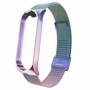 Strap For Xiaomi Mi Band 7 6 4 5 Wrist Metal Bracelet Screwless Stainless Steel for Mi Band 7 6 4 3 5 Strap Wristbands Pulseira