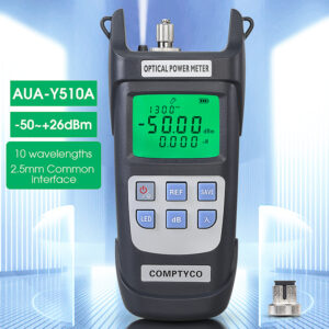AUA-Y510A/Y710A High Precision Fiber Optic Power Meter With LED Light OPM Optical Power Meter