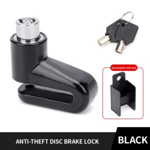 Motorcycle Bike Anti Theft Wheel Disc Brake Lock Safety Disc Wheel Lock Mountain Road Bike Padlock with Keys