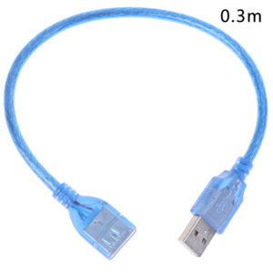 1Pc USB 2.0 Extension Extender Cable Male to Female Cord Adapter 0.3/0.5/1.5/2M Fengshi