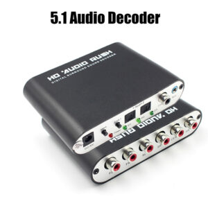 5.1 Audio Gear AC-3 Digital Audio Converter LPCM To Digital Audio Decoder Fengshi
