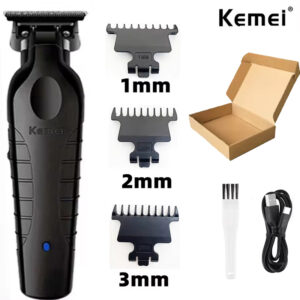 Kemei KM-2299 Men’s Hair Clipper Professional Electric Hair Clipper USB Rechargeable Barber Trimmer Men’s Electric Hair Clipper