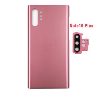 For Samsung Galaxy Note10 Note 10 Plus N970F N975F Battery Back Cover 3D Glass Panel Rear Door Housing Case Camera Lens Replace