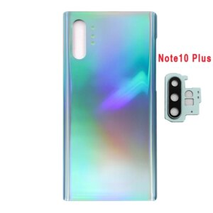 For Samsung Galaxy Note10 Note 10 Plus N970F N975F Battery Back Cover 3D Glass Panel Rear Door Housing Case Camera Lens Replace