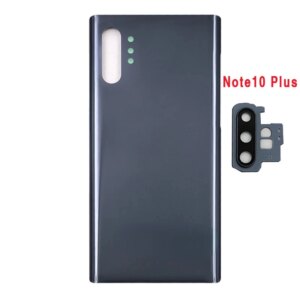For Samsung Galaxy Note10 Note 10 Plus N970F N975F Battery Back Cover 3D Glass Panel Rear Door Housing Case Camera Lens Replace