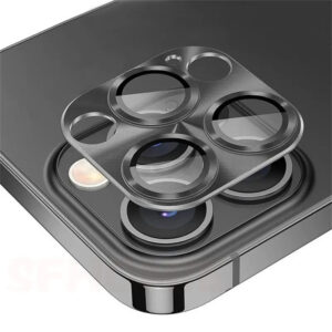 2PCS Camera Lens Protector For iPhone 11 15 14 12 13 Pro Max Titanium Metal Camera Cover Screen Metal Glass For iPhone 14 15 Pro